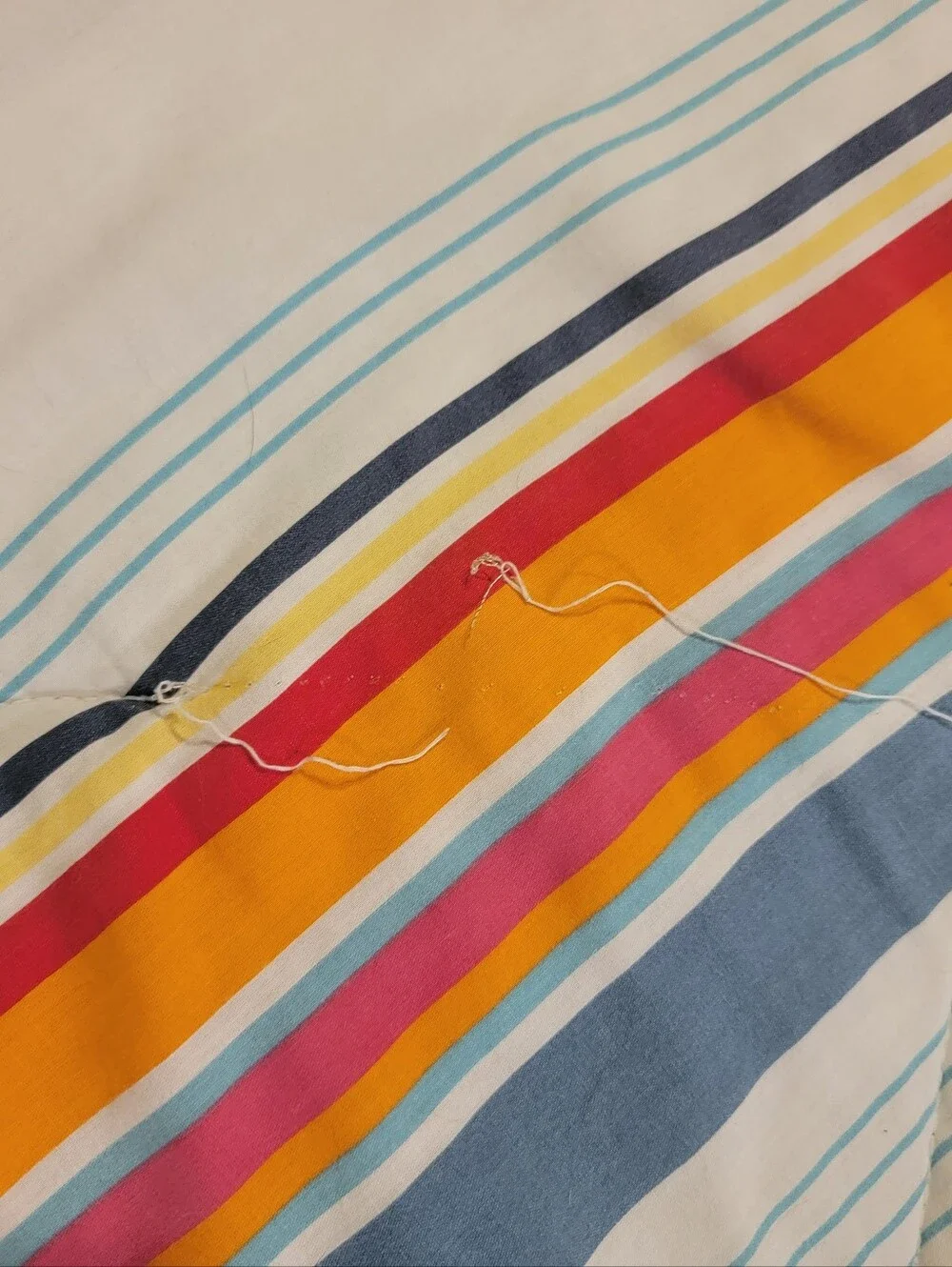 Multi-Color Striped Comforter - Bright Stripe Bedding